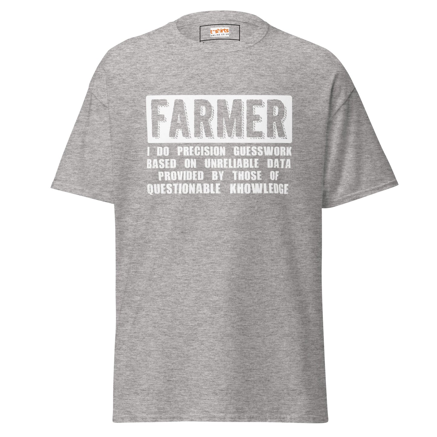 Farmer I Do | Farmer T-Shirt - Sport Grey - T-Shirts Online