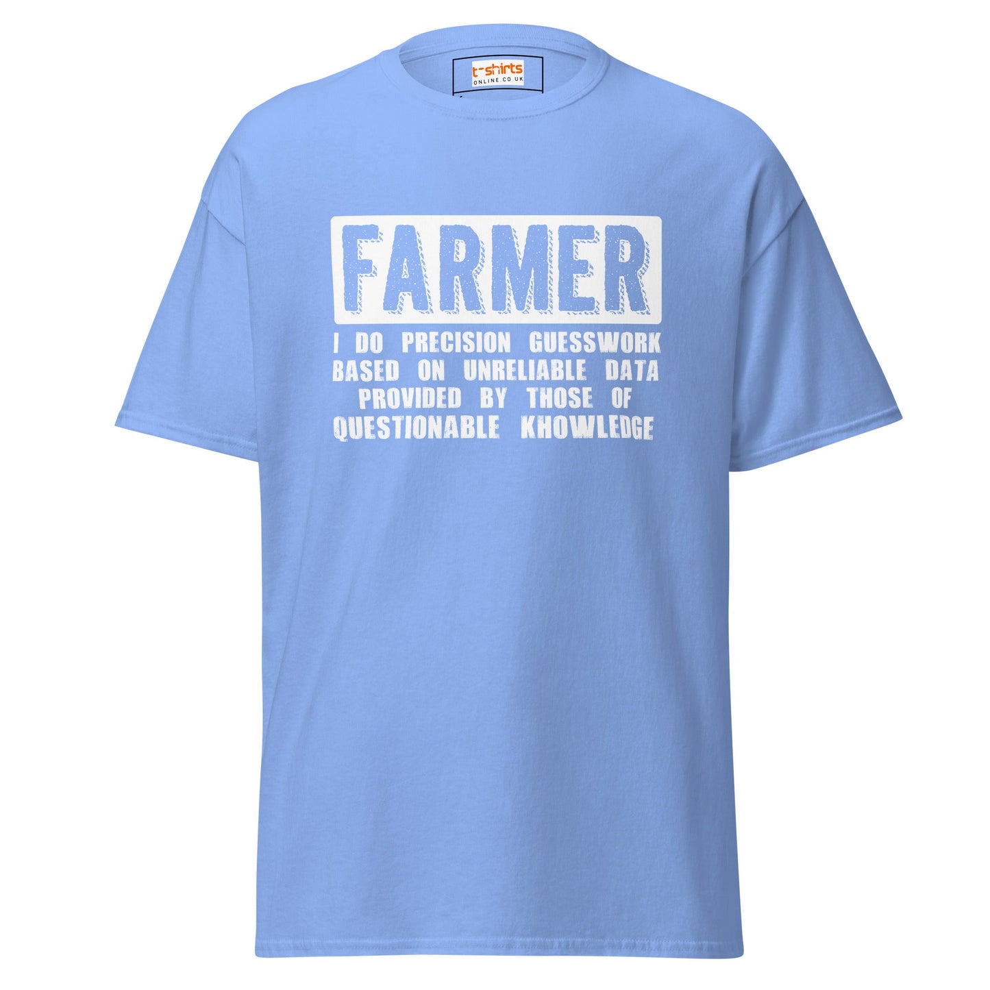 Farmer I Do | Farmer T-Shirt - Carolina Blue - T-Shirts Online