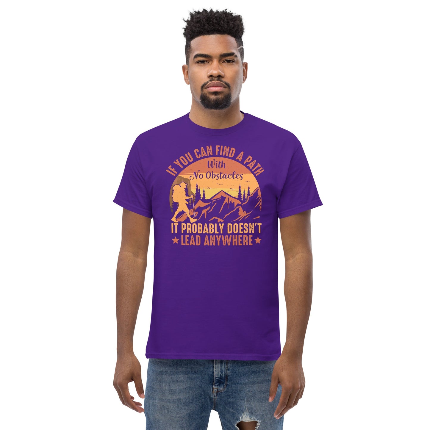 Find a Path | Hiking T-Shirt - T-Shirts Online