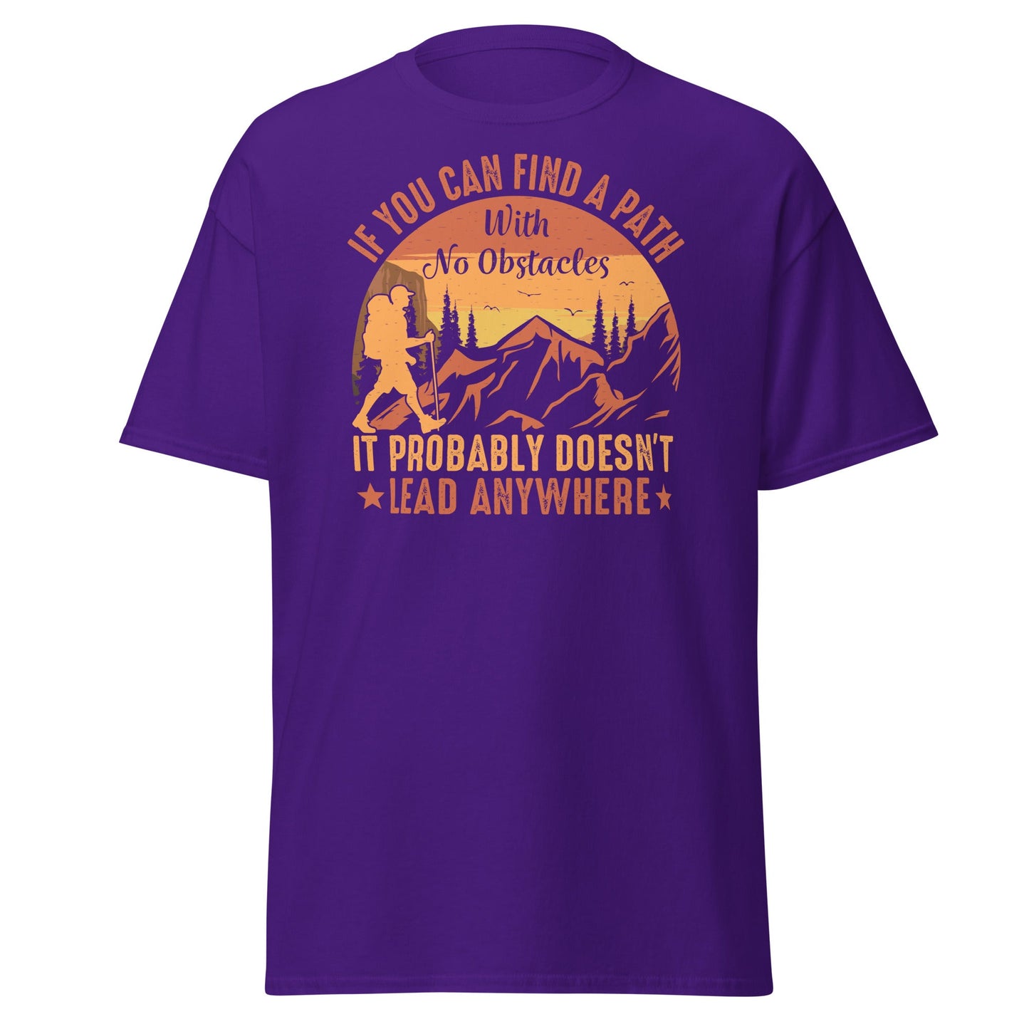 Find a Path | Hiking T-Shirt - T-Shirts Online