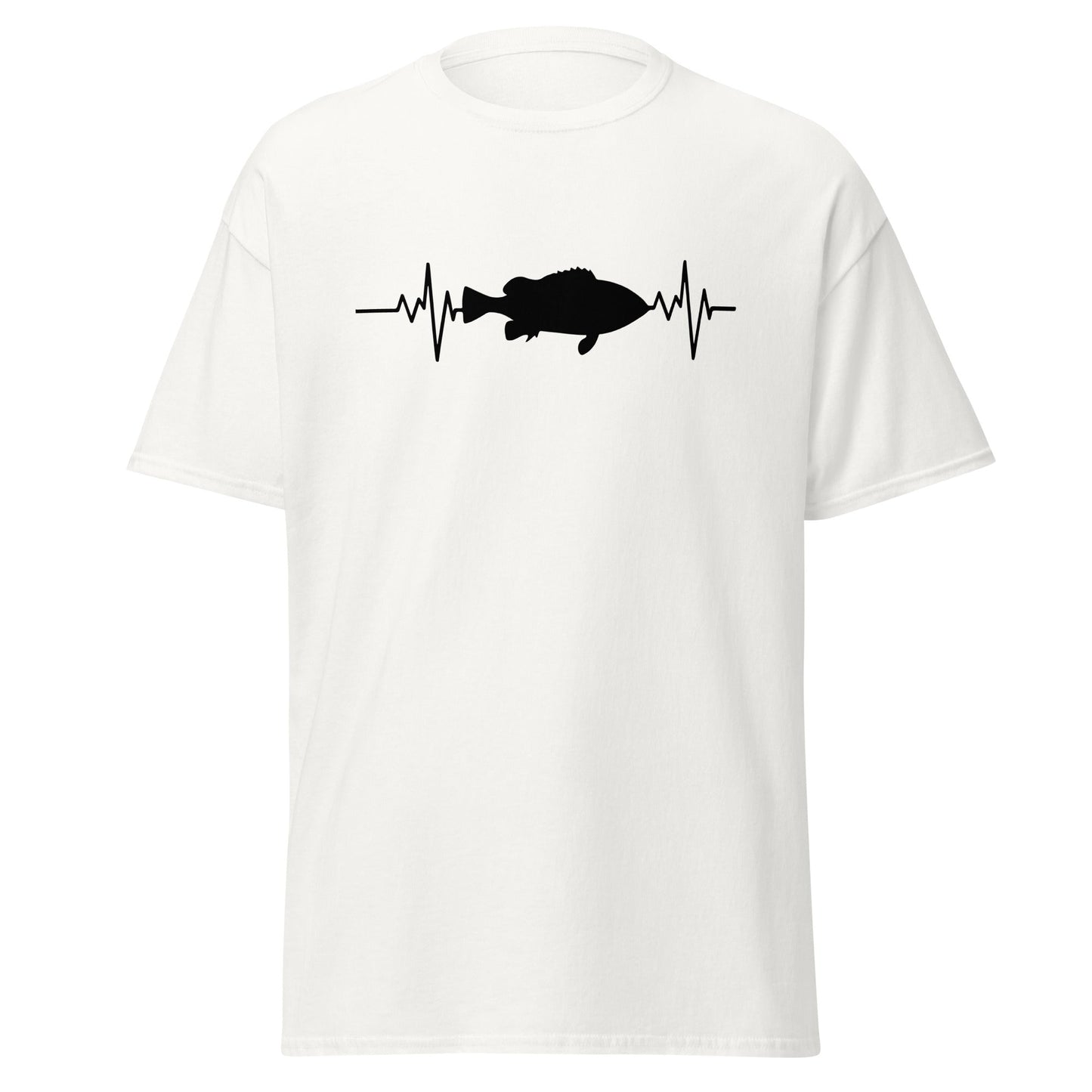 Fishing Heartbeat | Fishing T-Shirt - T-Shirts Online