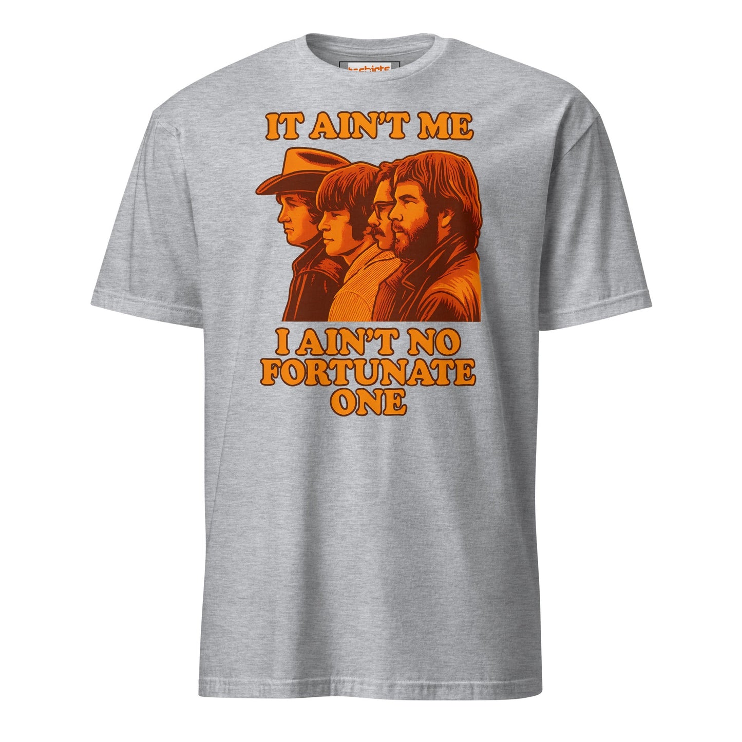 Fortunate Son T-Shirt | Creedance Clearwater Revival - Sport Grey - T-Shirts Online
