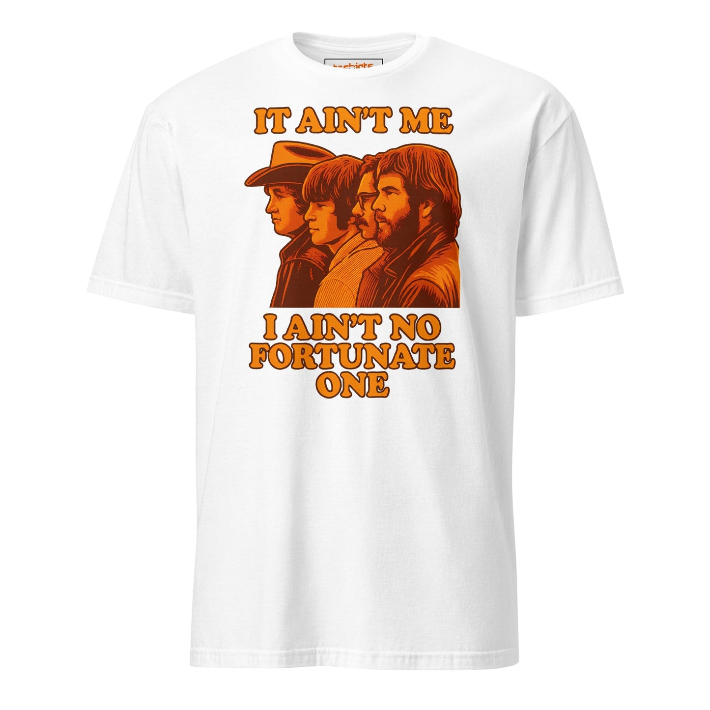 Fortunate Son T-Shirt | Creedance Clearwater Revival - White - T-Shirts Online