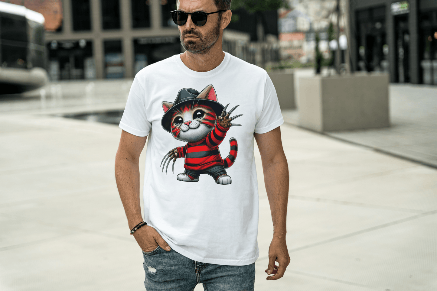 Freddie Cougar | Cat T-Shirt - T-Shirts Online