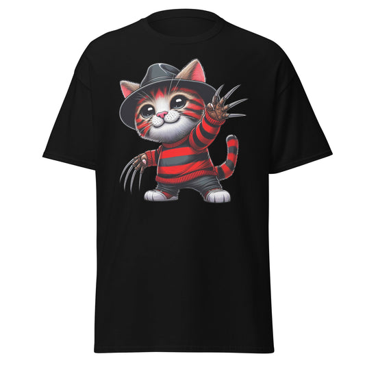 Freddie Cougar | Cat T-Shirt - Black - T-Shirts Online