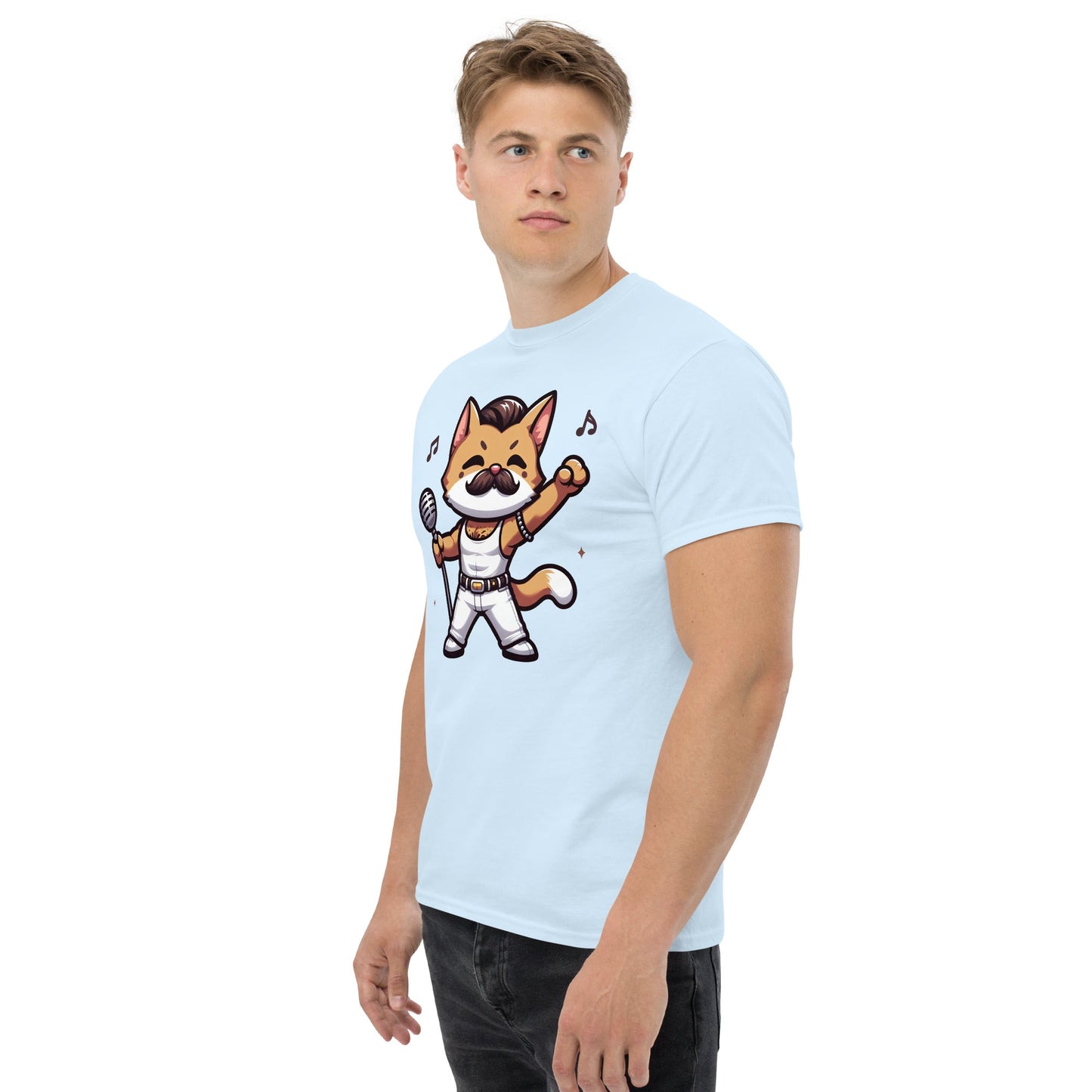 Freddie Purcury | Cat T-Shirt - Black - T-Shirts Online