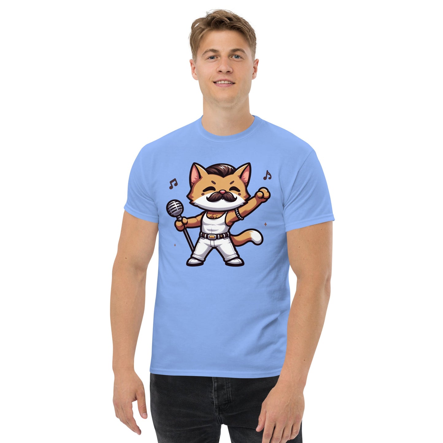 Freddie Purcury | Cat T-Shirt - Black - T-Shirts Online