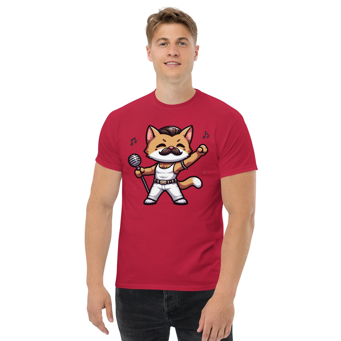 Freddie Purcury | Cat T-Shirt - Black - T-Shirts Online