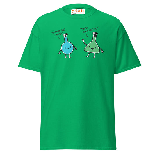 Funny Chemistry Pun T-Shirt – Science Joke Tee - Irish Green - T-Shirts Online