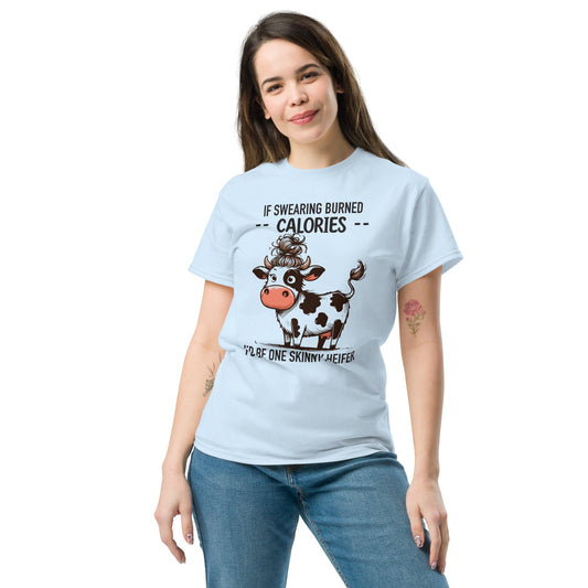 Funny Cow | Women's classic tee - Cardinal - T-Shirts Online