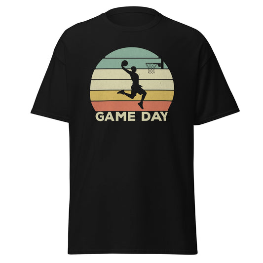 Game Day | Basketball T-Shirt - Black - T-Shirts Online
