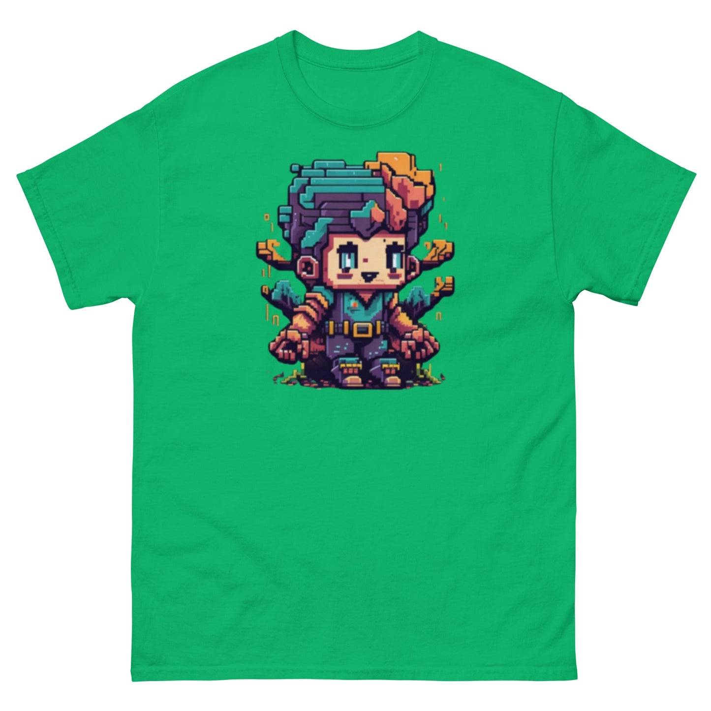 Gamer PixelArt | Gaming T-Shirt - Irish Green - T-Shirts Online