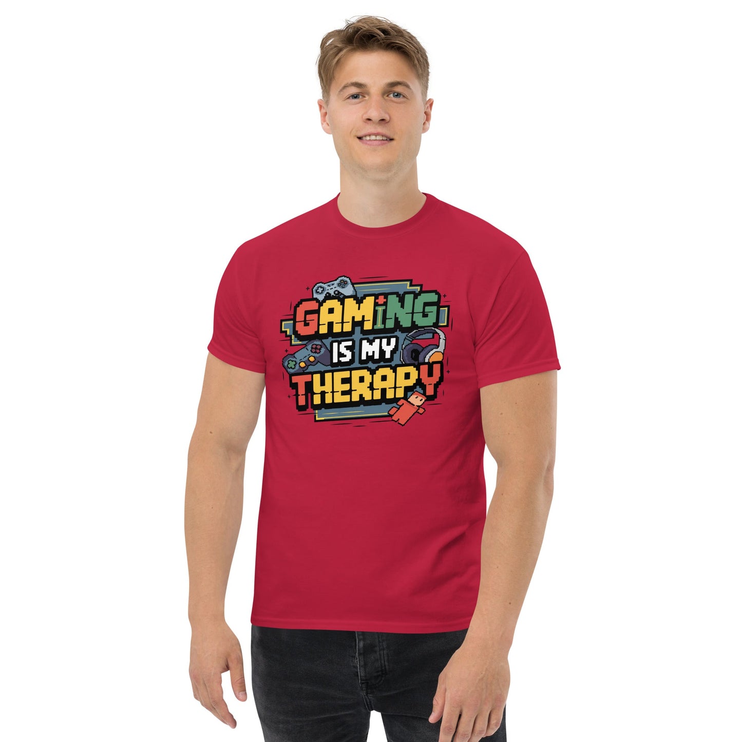 Gaming Therapy | Gaming T-Shirt - T-Shirts Online