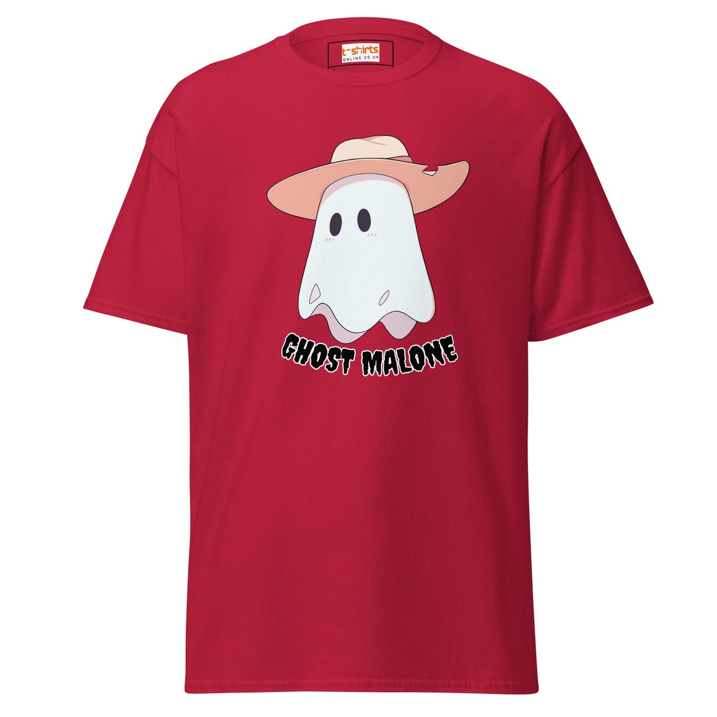 Ghost Malone T-Shirt | Halloween Music Tee - Cardinal - T-Shirts Online