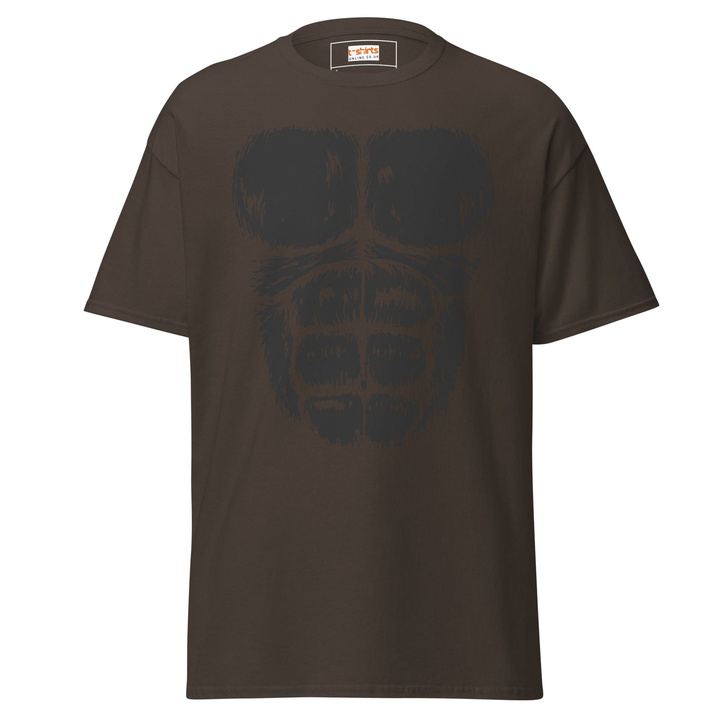 Gorilla Chest | Gorilla T-Shirt - Dark Chocolate - T-Shirts Online