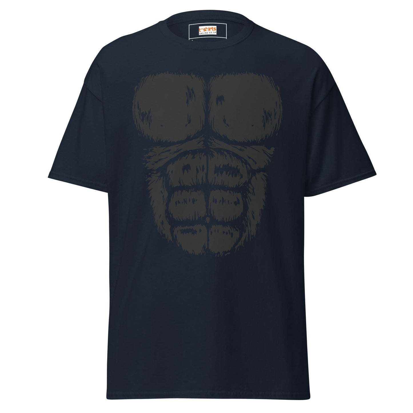 Gorilla Chest | Gorilla T-Shirt - Navy - T-Shirts Online