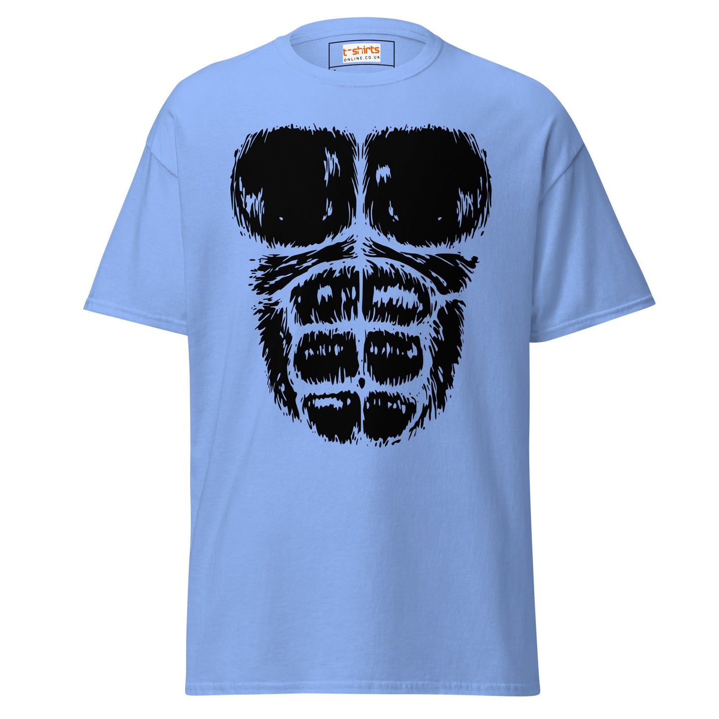 Gorilla Chest | Gorilla T-Shirt - Carolina Blue - T-Shirts Online