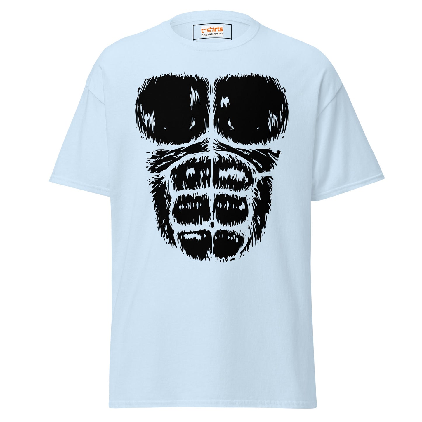 Gorilla Chest | Gorilla T-Shirt - Light Blue - T-Shirts Online