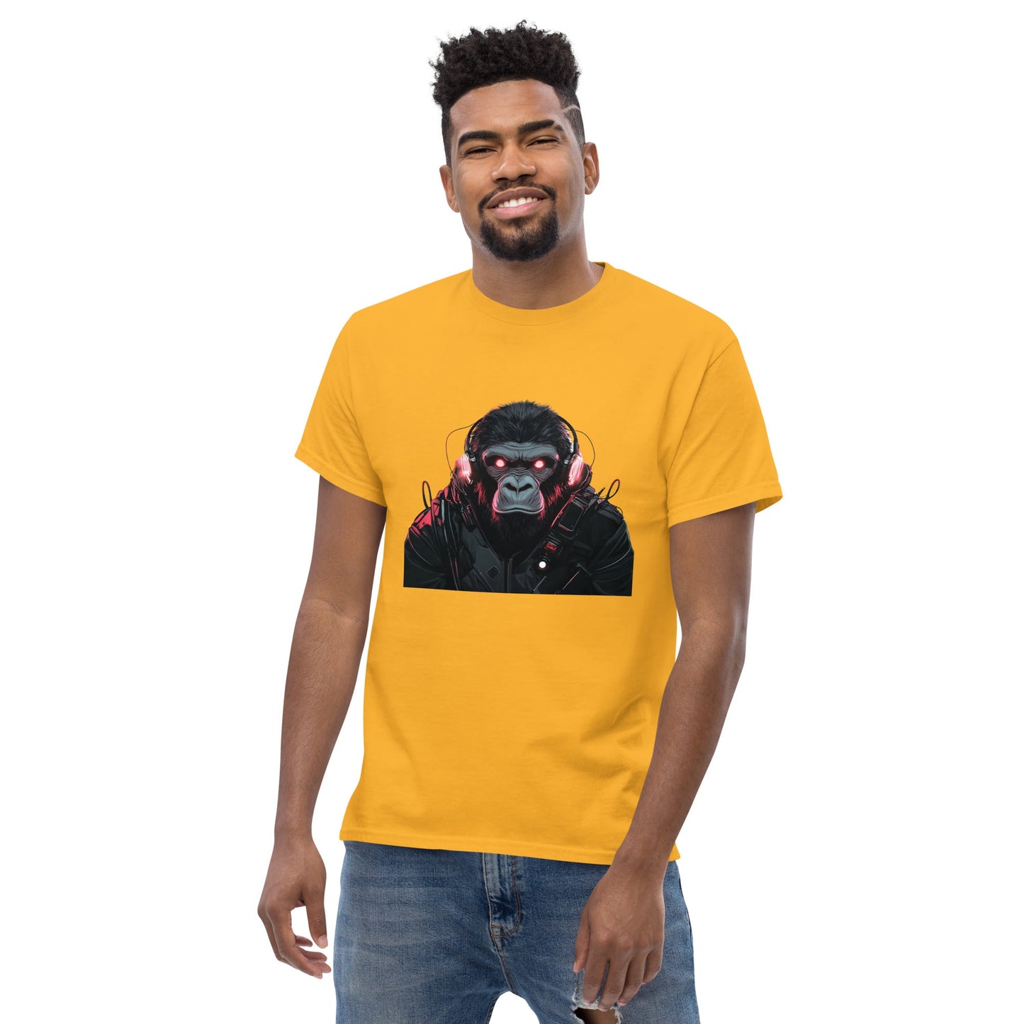 Gorilla DJ | Gorilla T-Shirt - Royal - T-Shirts Online