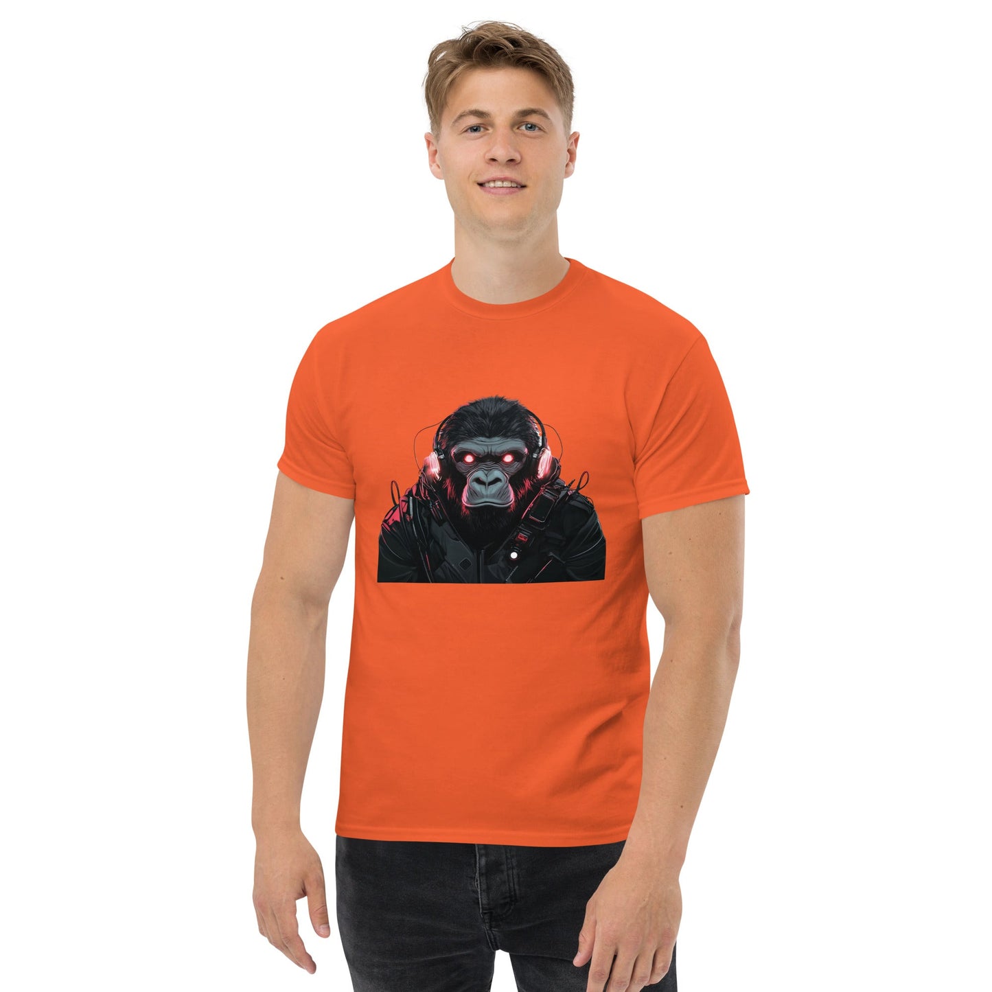 Gorilla DJ | Gorilla T-Shirt - Royal - T-Shirts Online