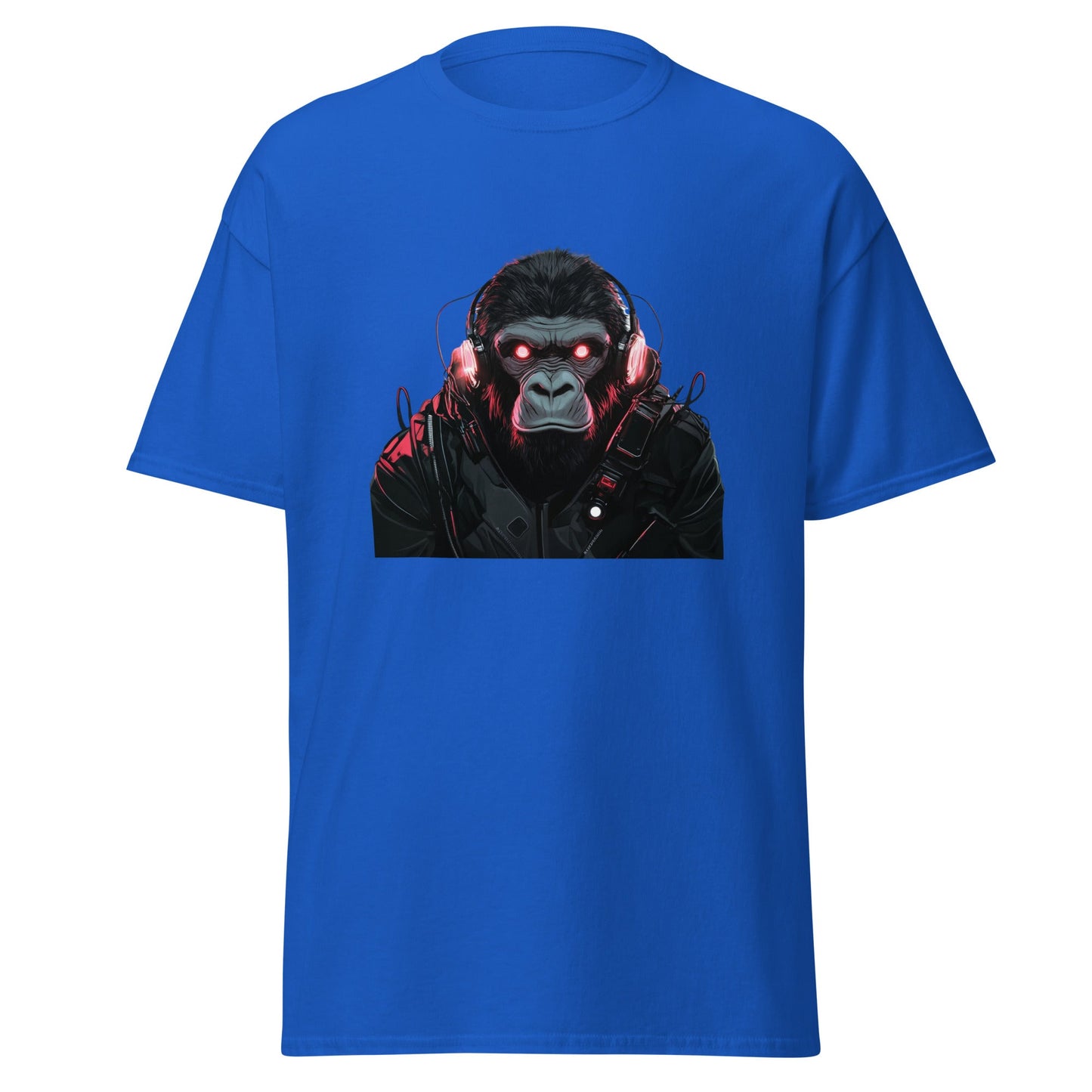 Gorilla DJ | Gorilla T-Shirt - Royal - T-Shirts Online