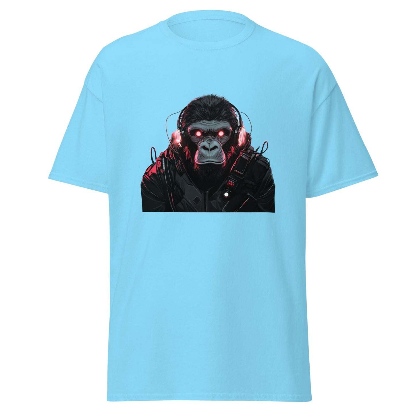 Gorilla DJ | Gorilla T-Shirt - Sky - T-Shirts Online
