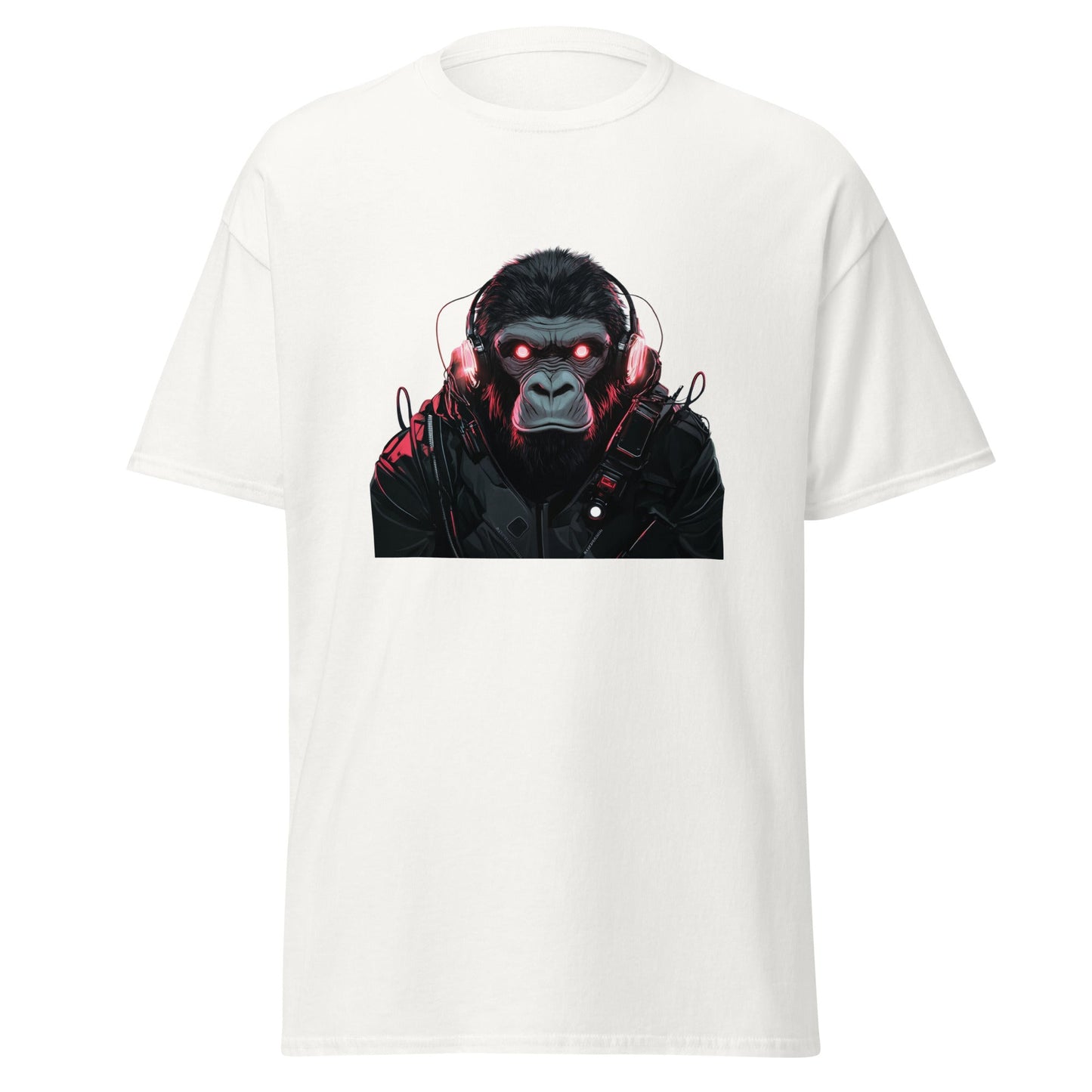 Gorilla DJ | Gorilla T-Shirt - White - T-Shirts Online