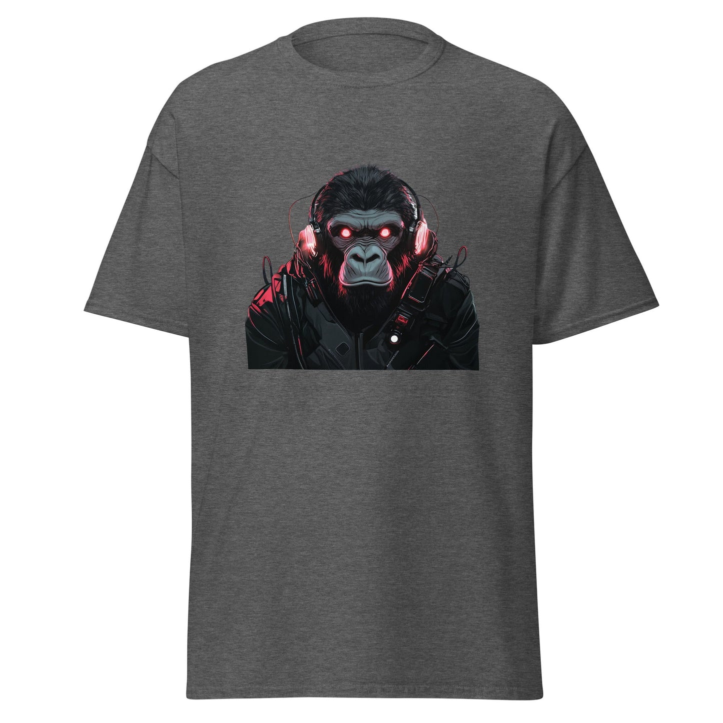 Gorilla DJ | Gorilla T-Shirt - Dark Heather - T-Shirts Online