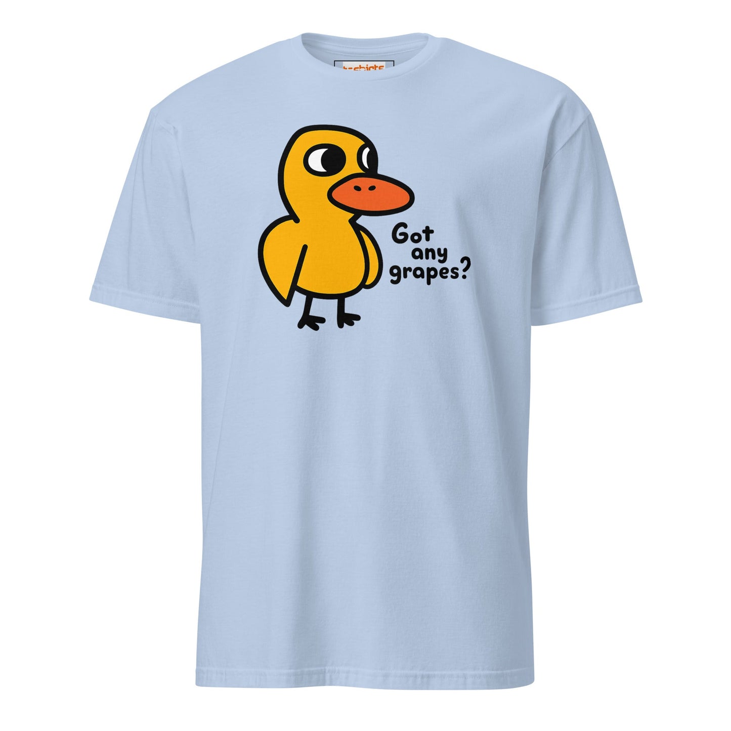 Got Any Grapes T-Shirt | Mr Duck Tee - Light Blue - T-Shirts Online