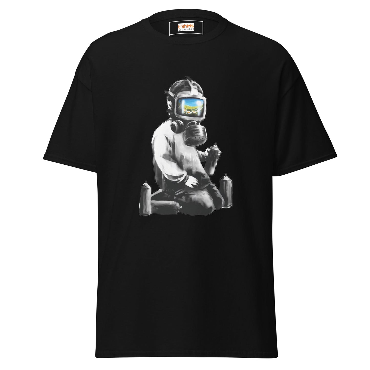 Graffiti Artist | Banksy Inspired T-Shirt - Black - T-Shirts Online