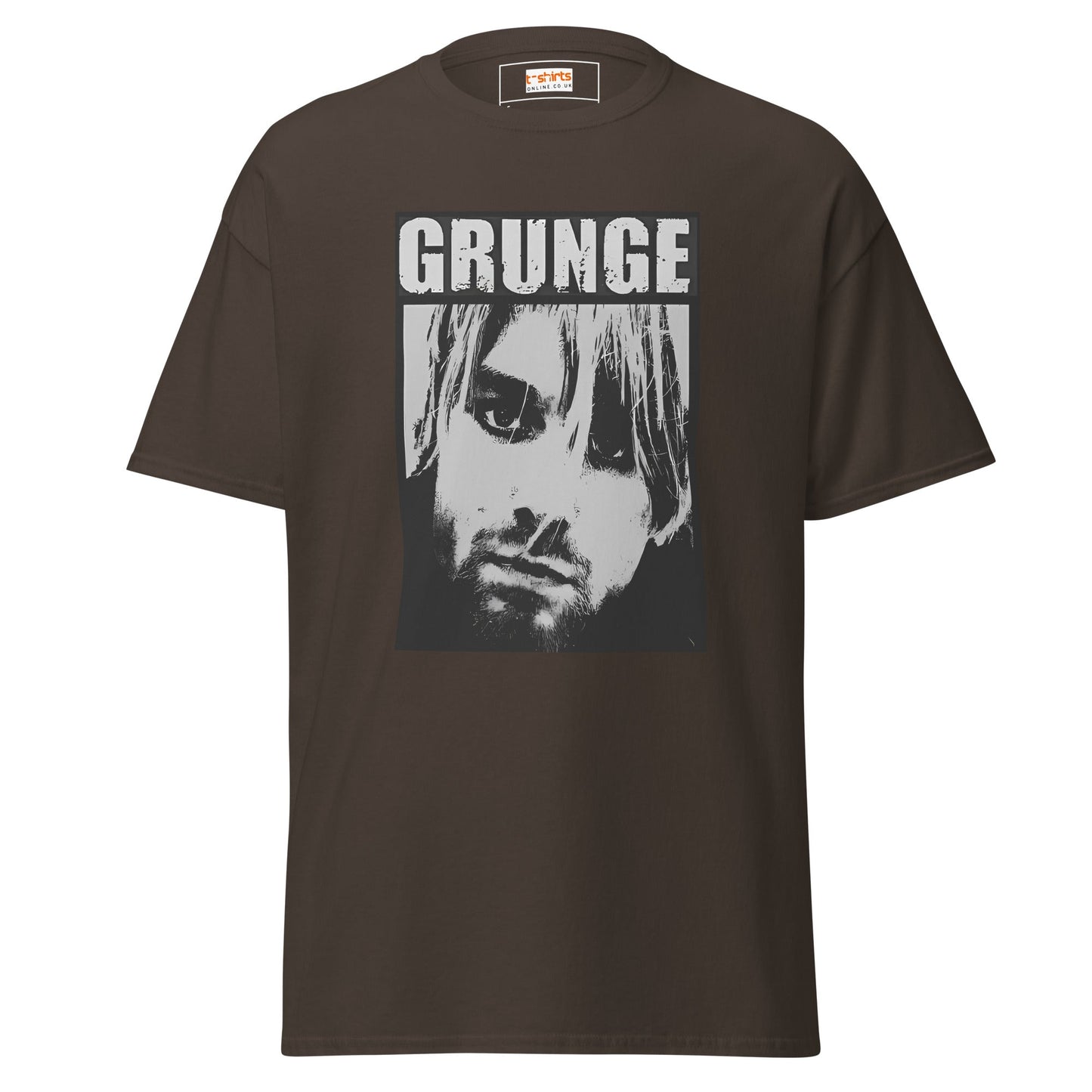 Grunge | Music T-Shirt - Dark Chocolate - T-Shirts Online