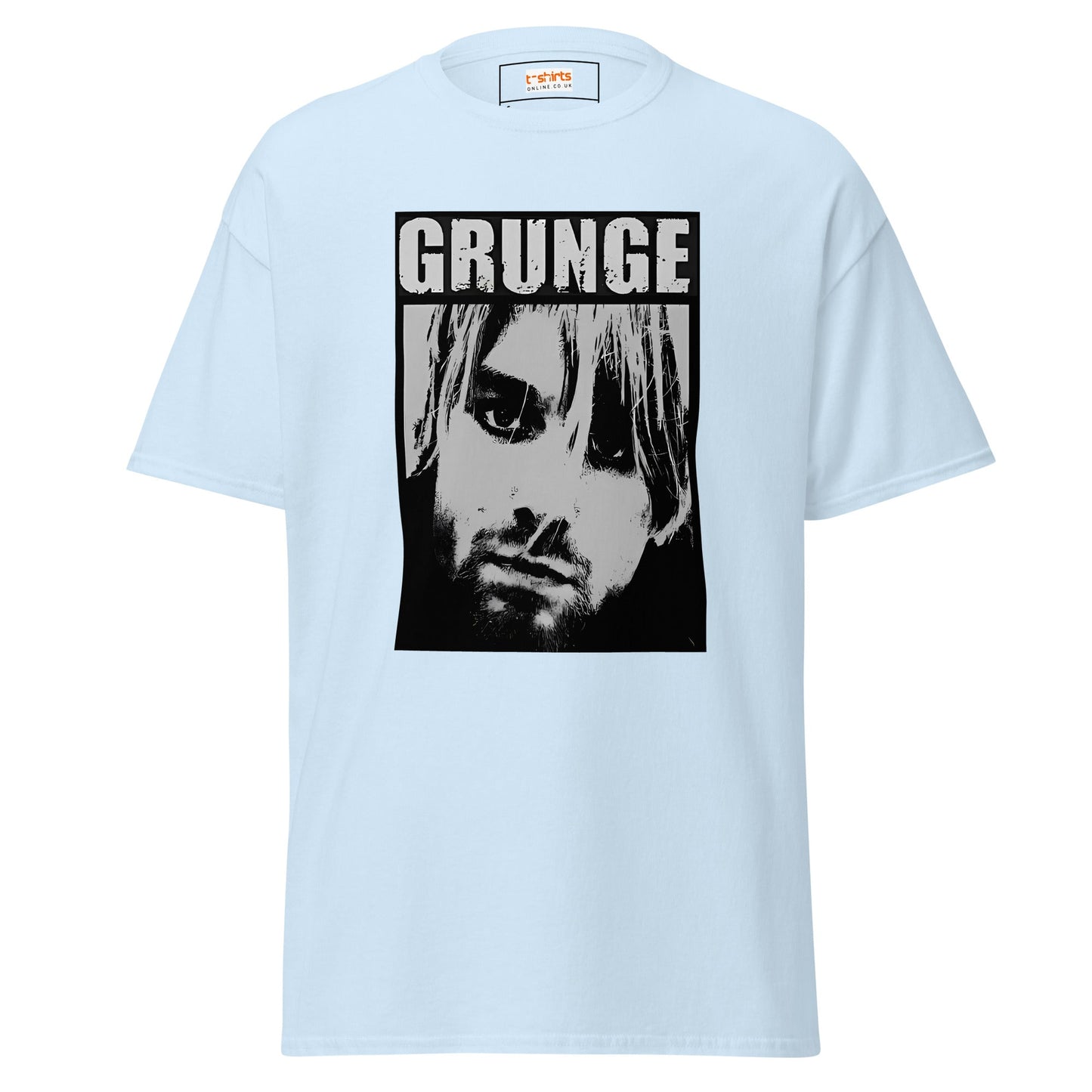Grunge | Music T-Shirt - Light Blue - T-Shirts Online