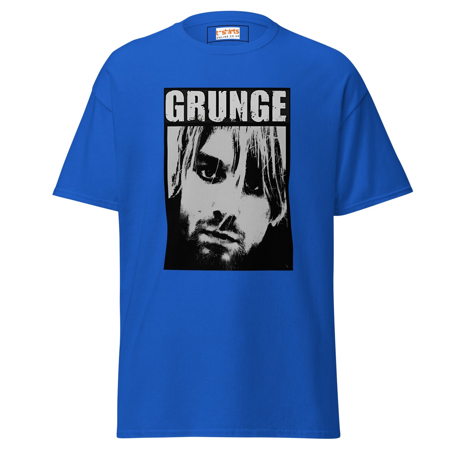 Grunge | Music T-Shirt - Royal - T-Shirts Online