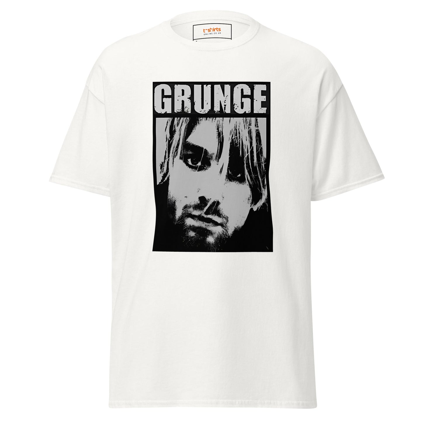 Grunge | Music T-Shirt - White - T-Shirts Online
