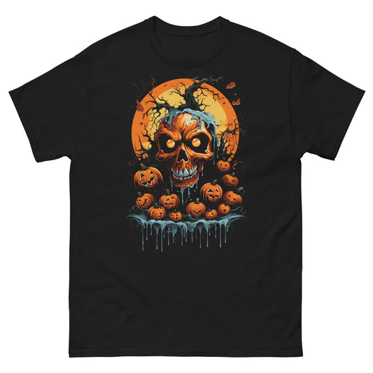 Halloween Skull | Unisex T-Shirt - S - T-Shirts Online