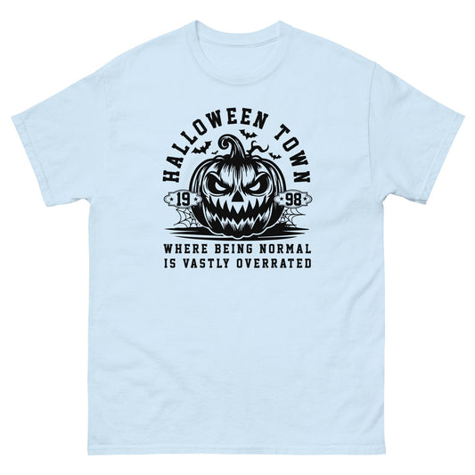 Halloween Town | Halloween T-Shirt - Light Blue - T-Shirts Online