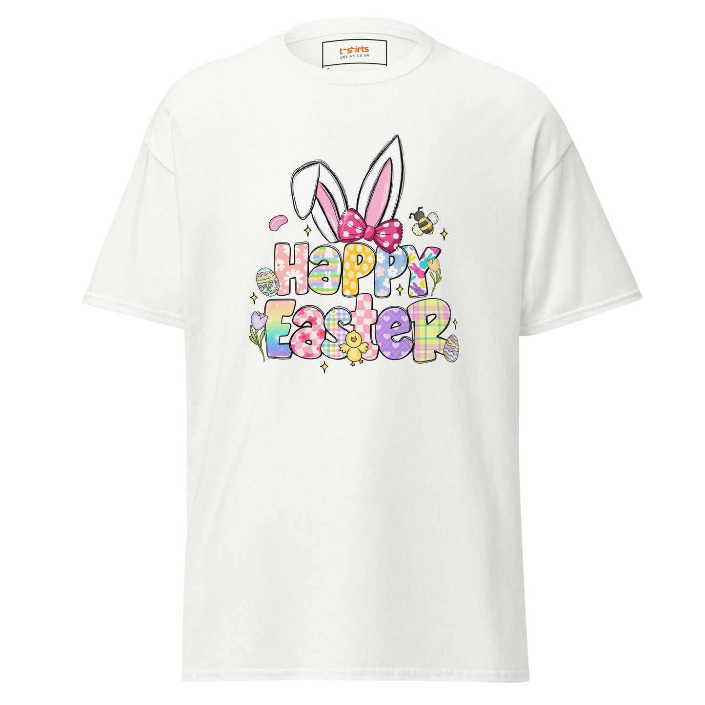 Happy Easter | Easter T-Shirt - White - T-Shirts Online