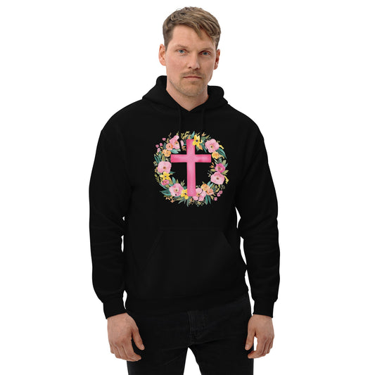 He is Risen | Christian Hoodie - Black - T-Shirts Online