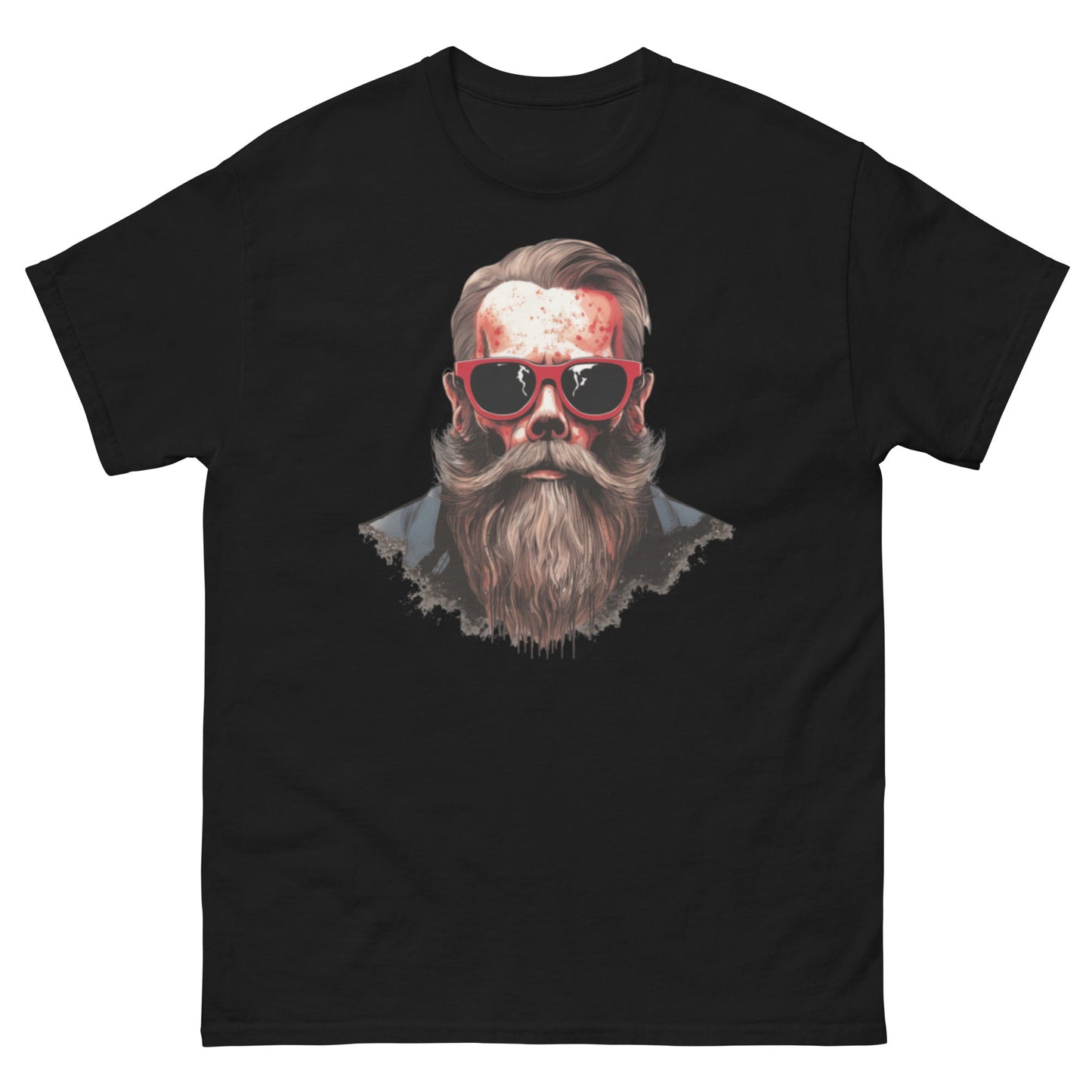 Hipster Skull | Men's T-Shirt - Black - T-Shirts Online