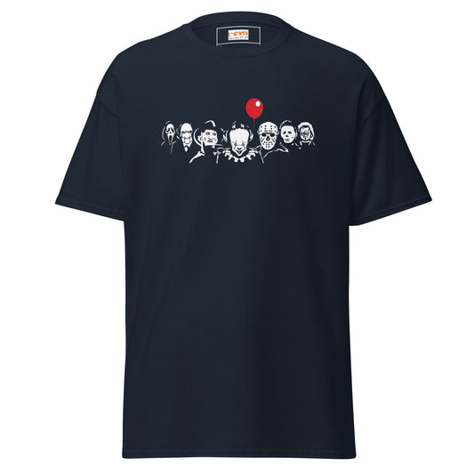 Horror Greats | Horror Movie T Shirt - Navy - T-Shirts Online