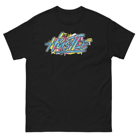 Hustle | Men's T-Shirt - Black - T-Shirts Online