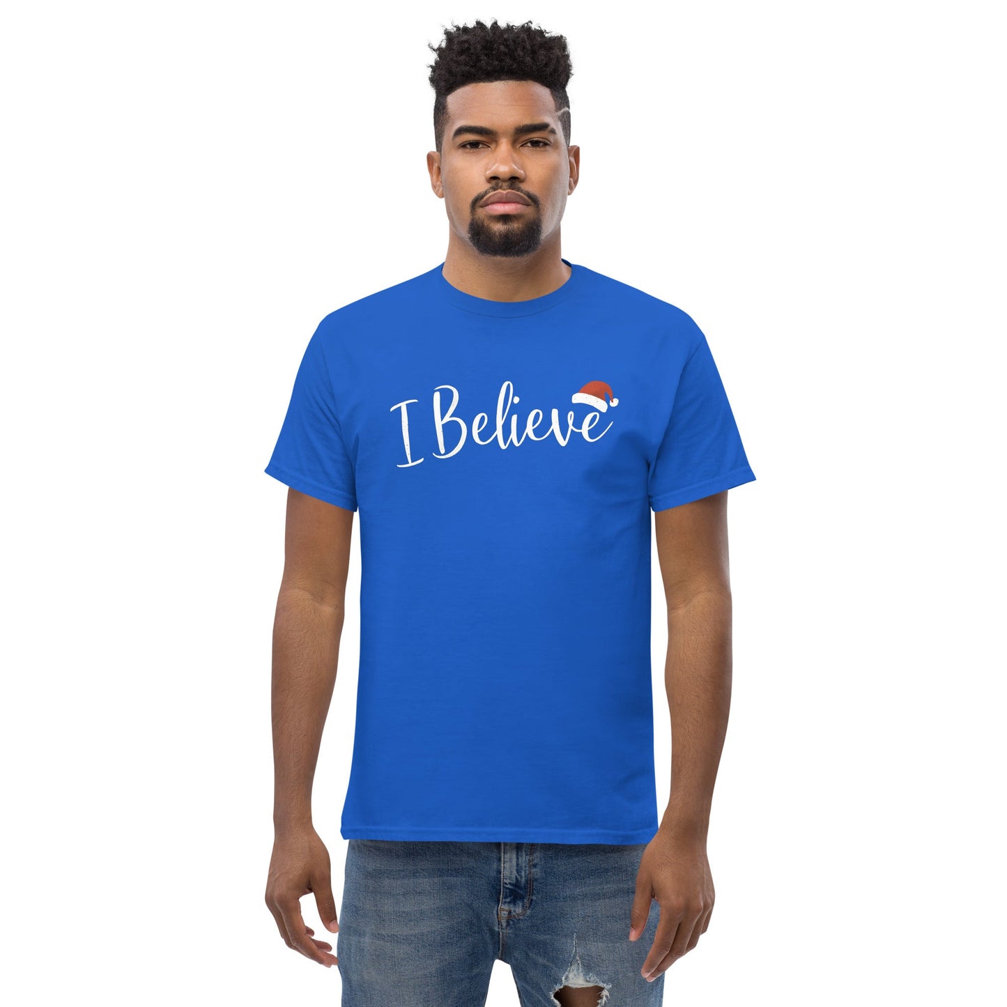 I Believe | Christmas T-Shirt - Black - T-Shirts Online