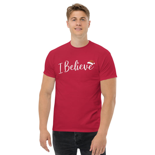 I Believe | Christmas T-Shirt - Black - T-Shirts Online