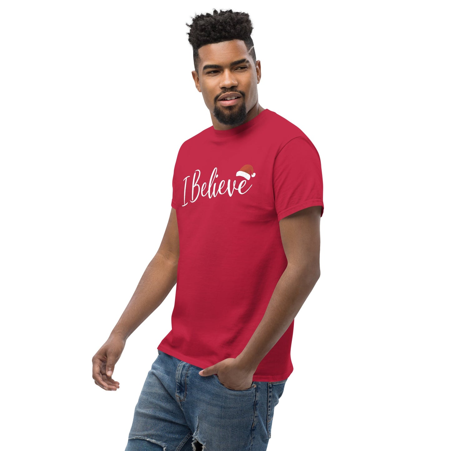 I Believe | Christmas T-Shirt - Black - T-Shirts Online
