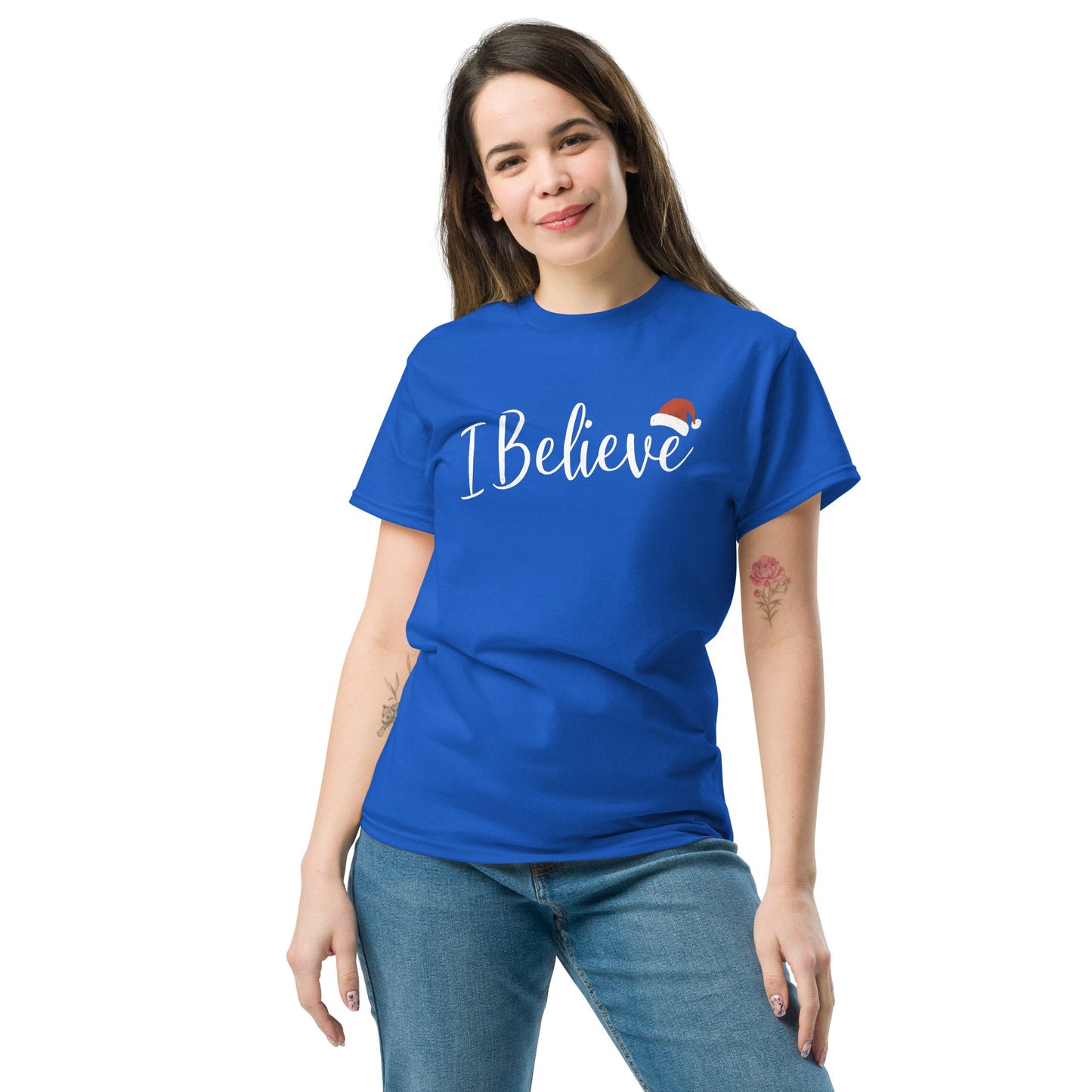I Believe | Christmas T-Shirt - Black - T-Shirts Online