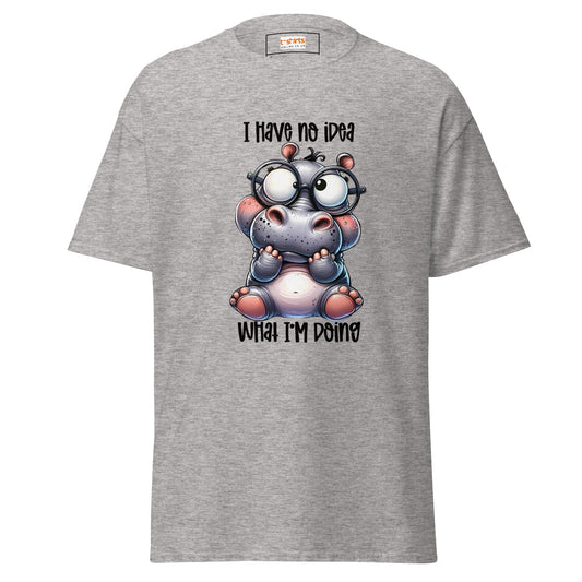 I Have No Idea | Funny T-Shirt - Sport Grey - T-Shirts Online