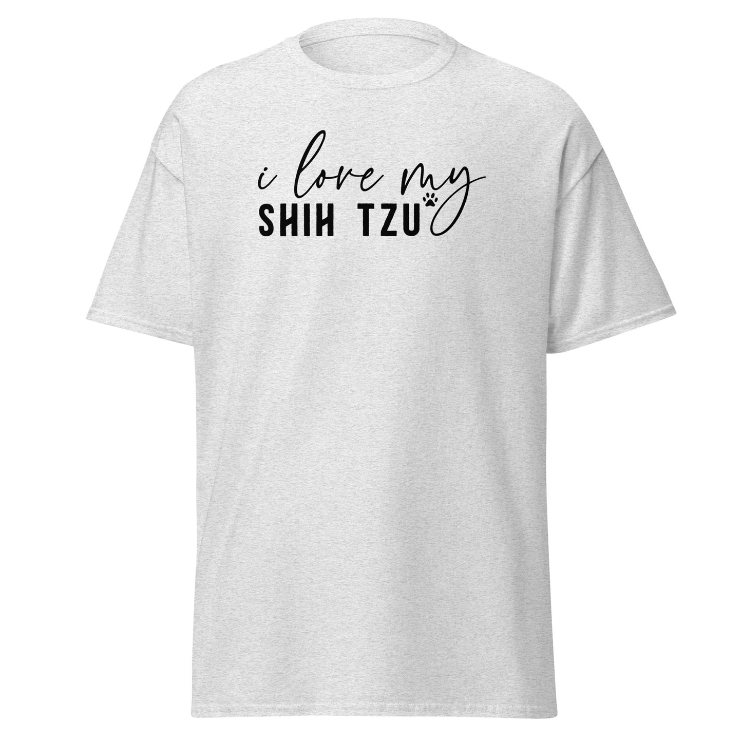 I Love my Shih Tzu | Shih Tzu T-Shirt - Ash - T-Shirts Online