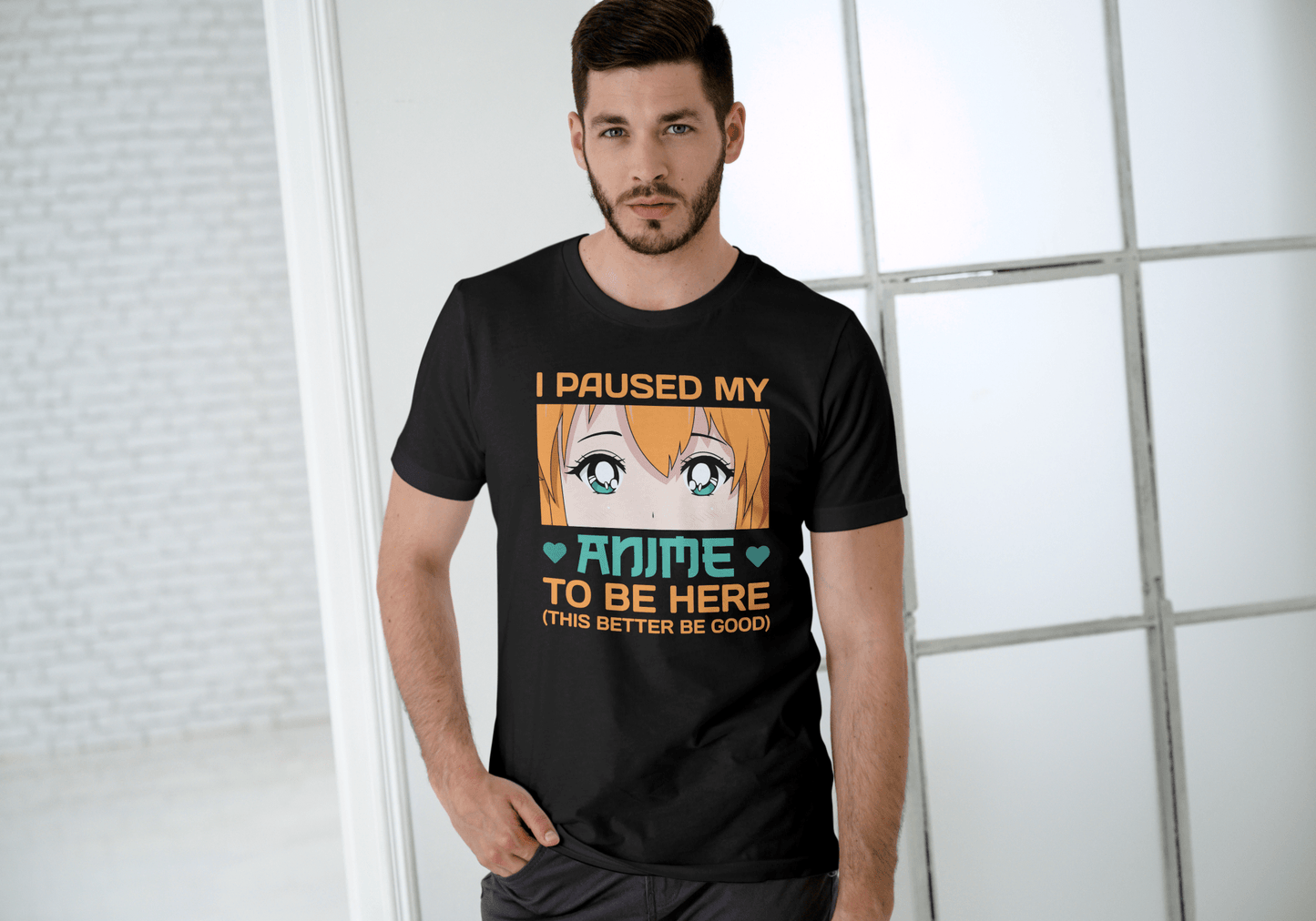 I Paused my Anime | Anime T-Shirt - T-Shirts Online