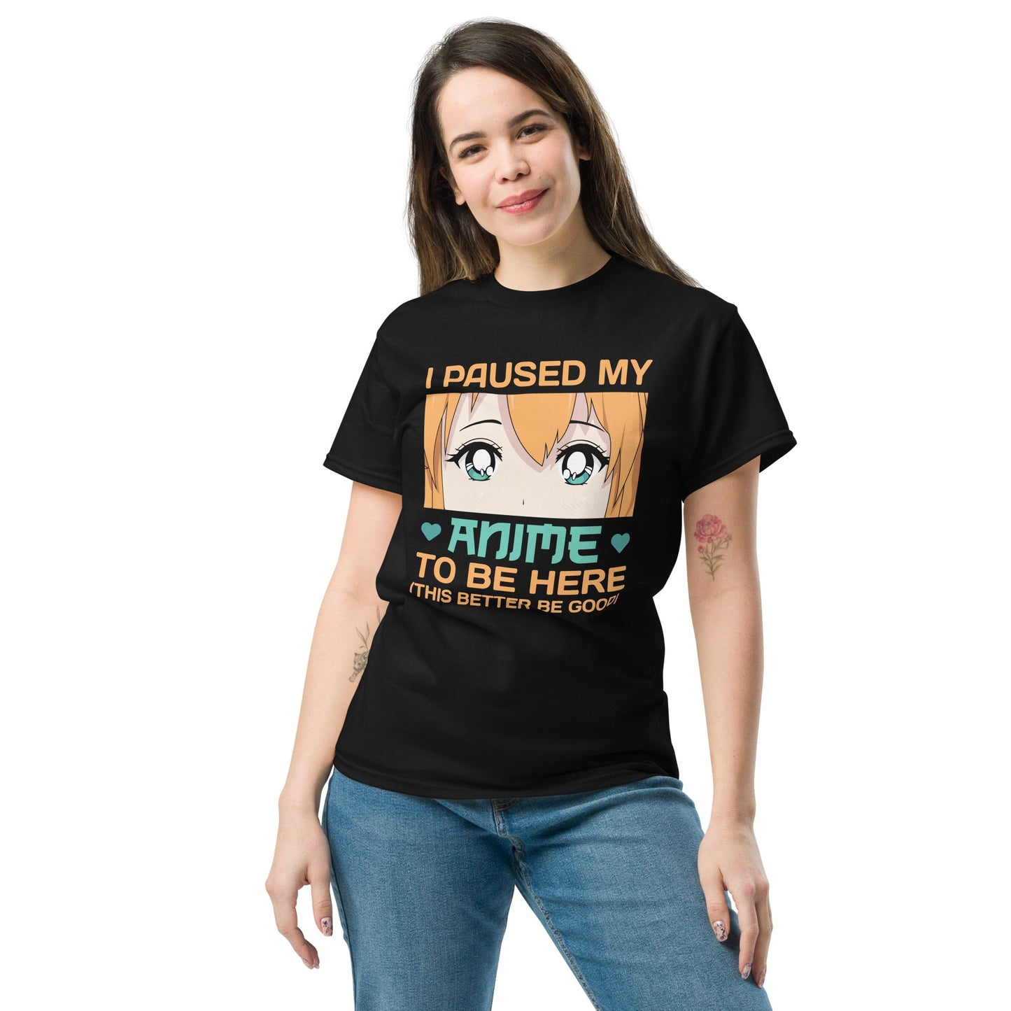 I Paused my Anime | Anime T-Shirt - T-Shirts Online