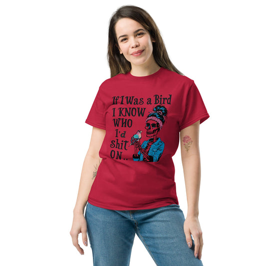 If I Was A Bird | Funny 18+ T-Shirt - Cardinal - T-Shirts Online